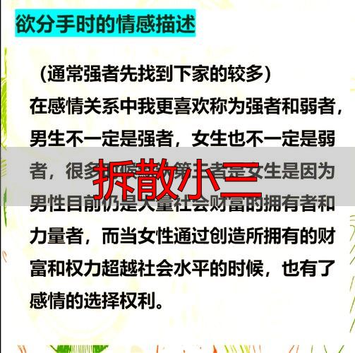 合法依规劝退介入婚姻第三者的正确合规操作方式指南