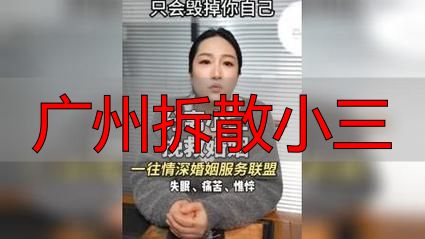 广州拆散小三