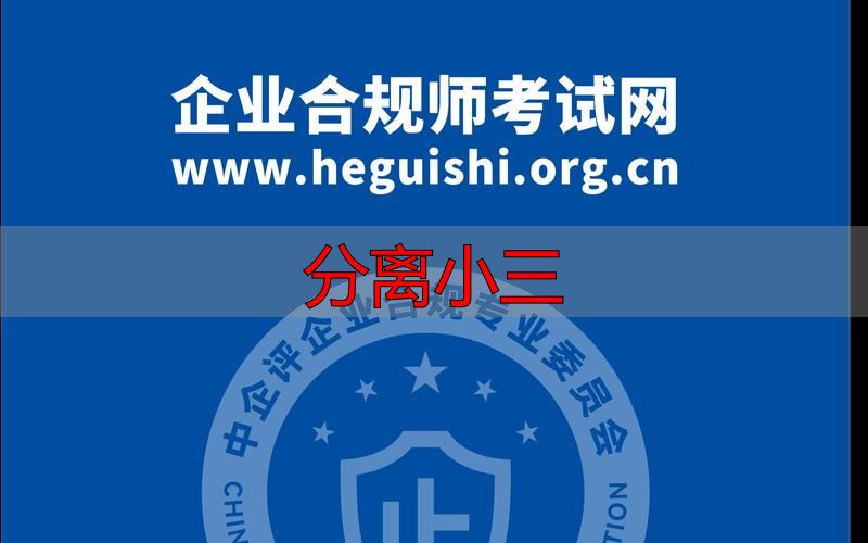 分离小三