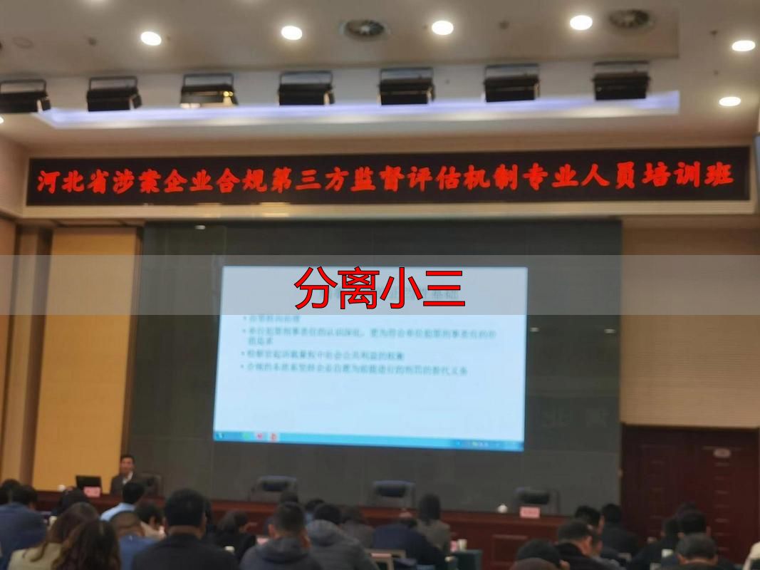 分离小三