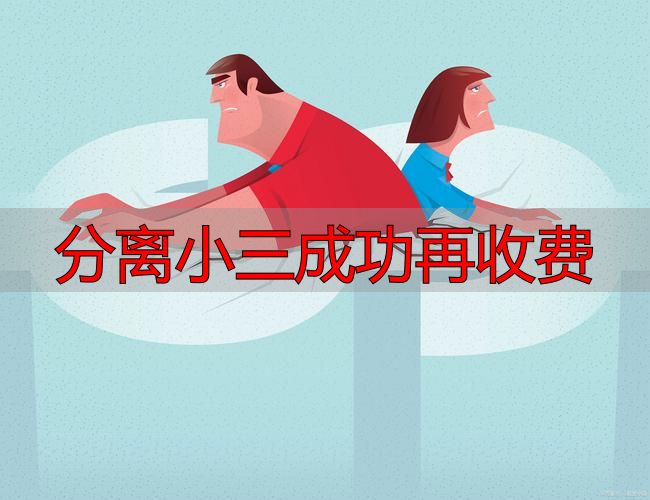 分离小三成功再收费