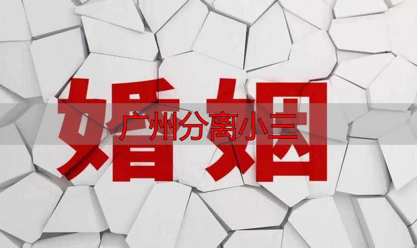 广州婚外情专业分离专家：合法阻断第三者介入