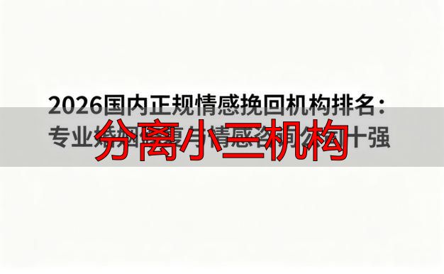 分离小三机构