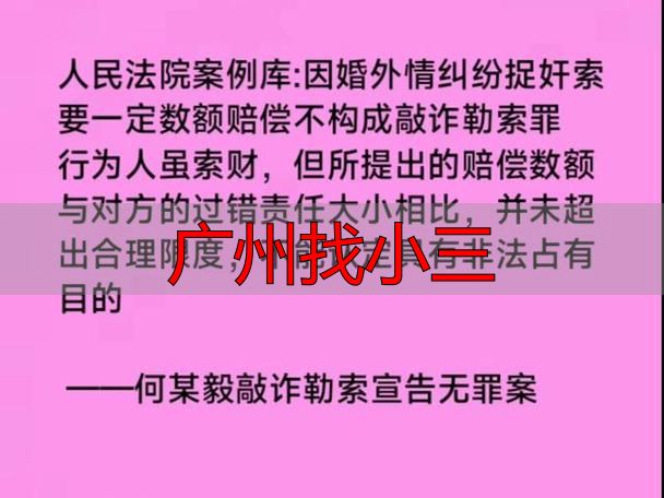 广州找小三