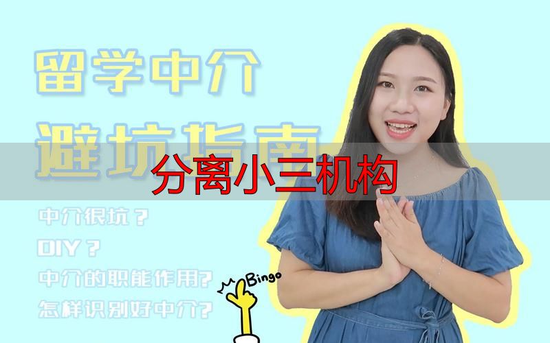 分离小三机构
