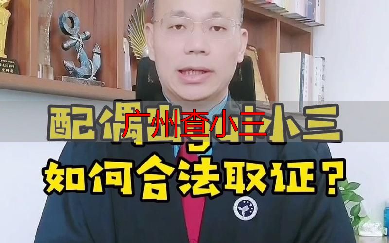 广州查小三