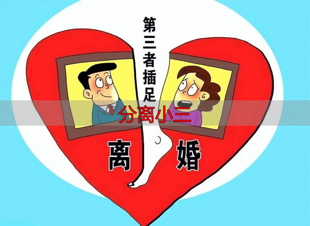 分离小三