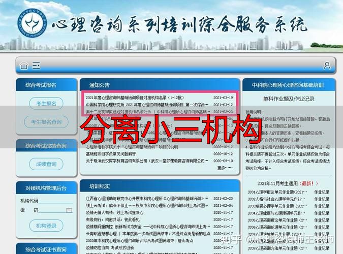 分离小三机构