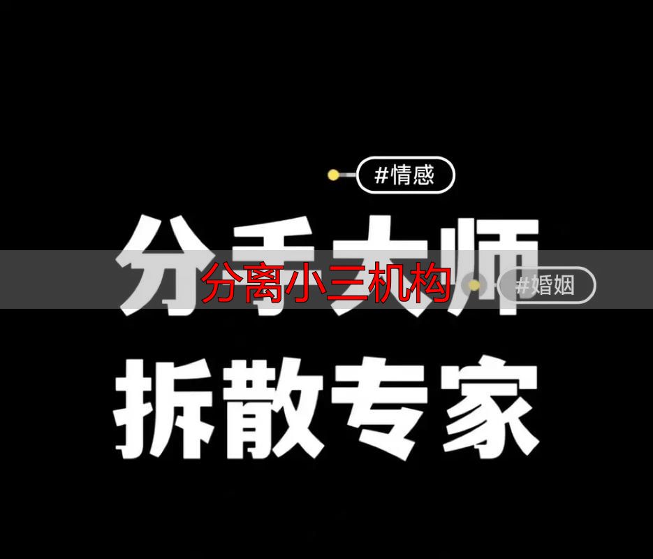分离小三机构
